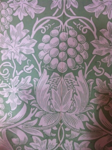 William Morris Wallpaper design his inspirations came from his garden